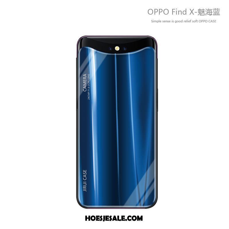 Oppo Find X Hoesje Zacht Anti-fall Hoes Mobiele Telefoon Glas Sale