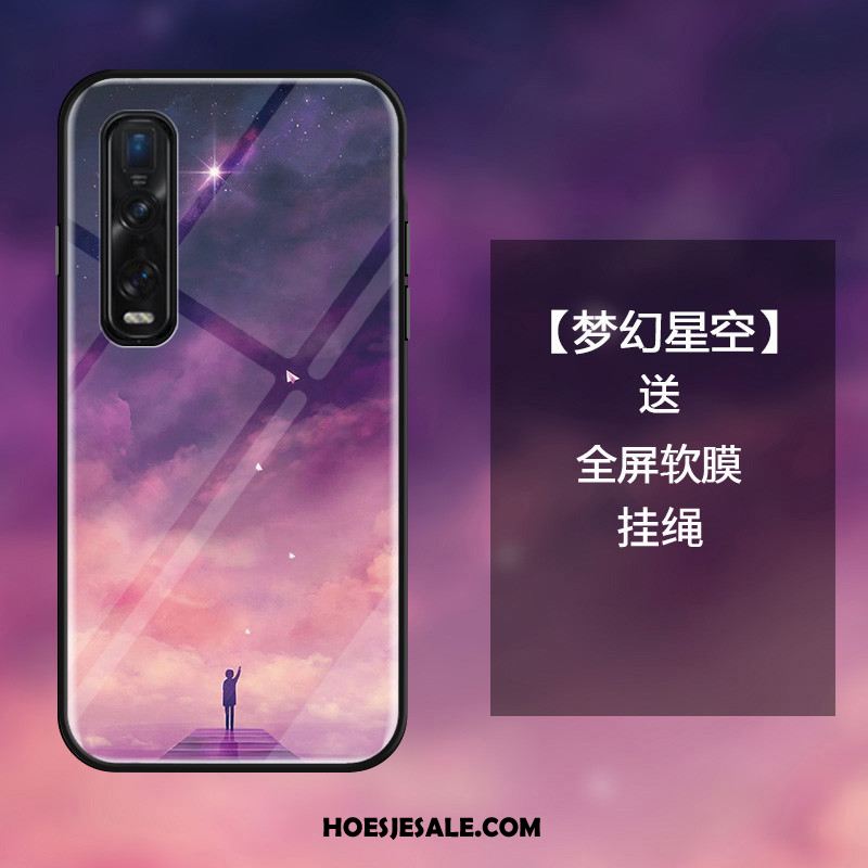 Oppo Find X2 Pro Hoesje Hanger Sterrenhemel Mode Anti-fall All Inclusive Online