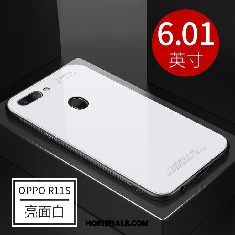 Oppo R11s Hoesje Anti-fall All Inclusive Trend Mobiele Telefoon Purper Sale