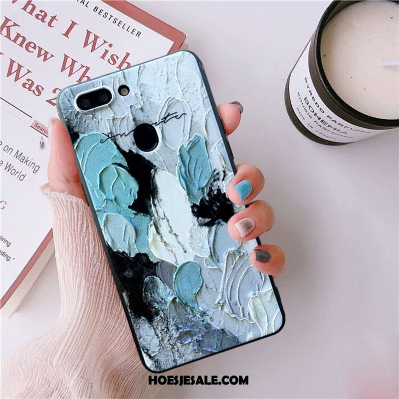 Oppo R15 Hoesje Kunst Bescherming Ster Schrobben Eenvoudige Kopen