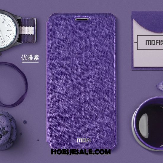 Oppo R15 Hoesje Leren Etui Mobiele Telefoon Clamshell Hoes Anti-fall Korting