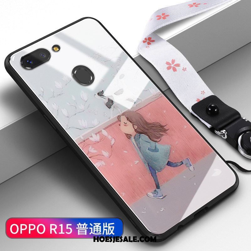 Oppo R15 Hoesje Persoonlijk Mobiele Telefoon All Inclusive Glas Blauw Online