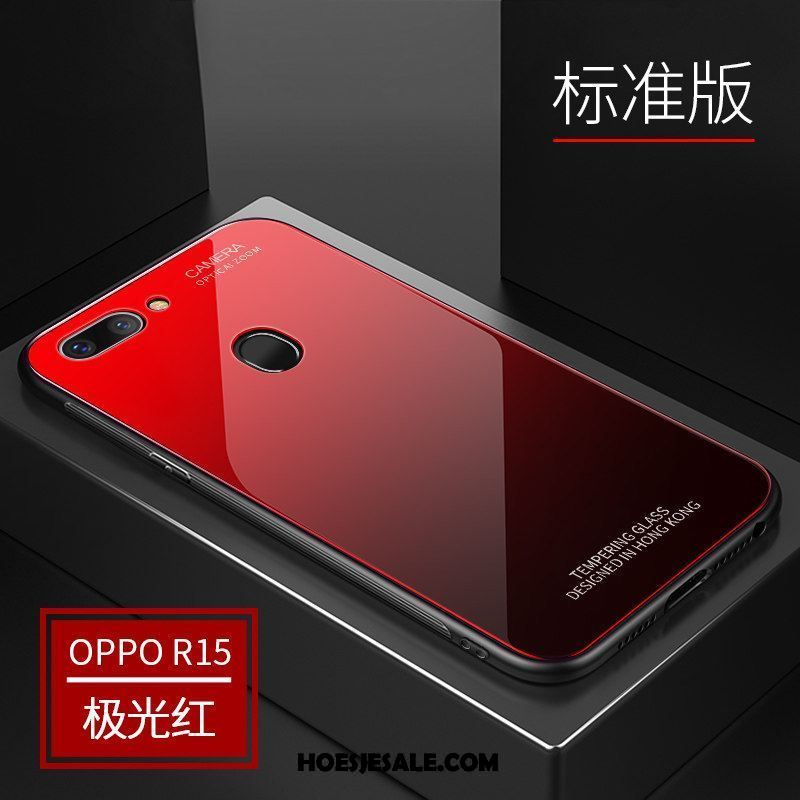 Oppo R15 Hoesje Persoonlijk Scheppend Anti-fall Dun Siliconen Goedkoop