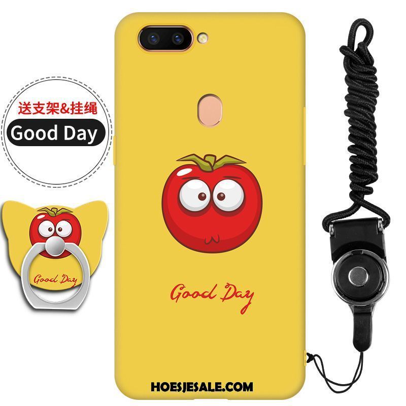 Oppo R15 Hoesje Rood Bescherming Zacht Hanger Mobiele Telefoon Sale