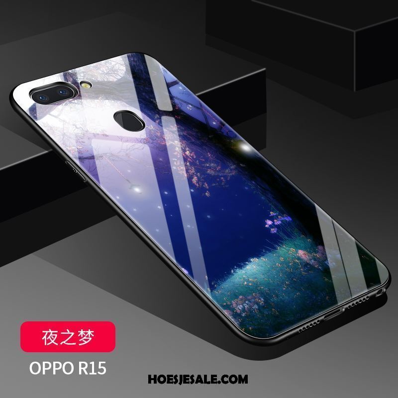 Oppo R15 Hoesje Scheppend Net Red Mobiele Telefoon Trendy Merk Siliconen Kopen