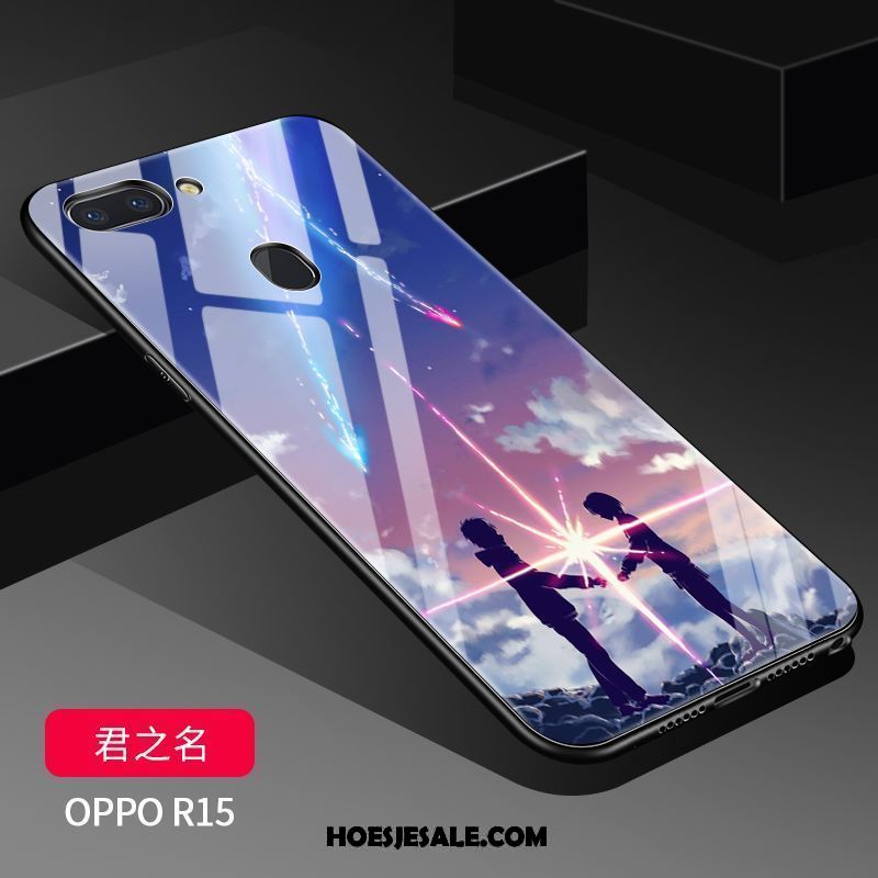 Oppo R15 Hoesje Scheppend Net Red Mobiele Telefoon Trendy Merk Siliconen Kopen