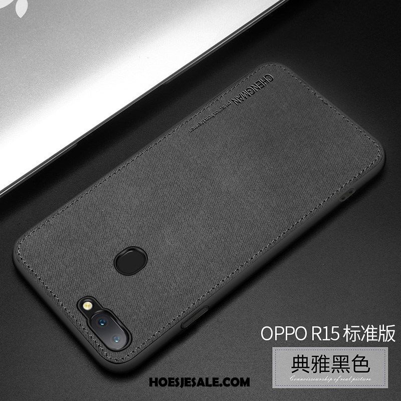 Oppo R15 Hoesje Schrobben Siliconen Nieuw Dun Ster Goedkoop