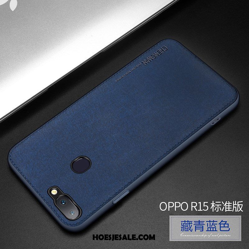 Oppo R15 Hoesje Schrobben Siliconen Nieuw Dun Ster Goedkoop