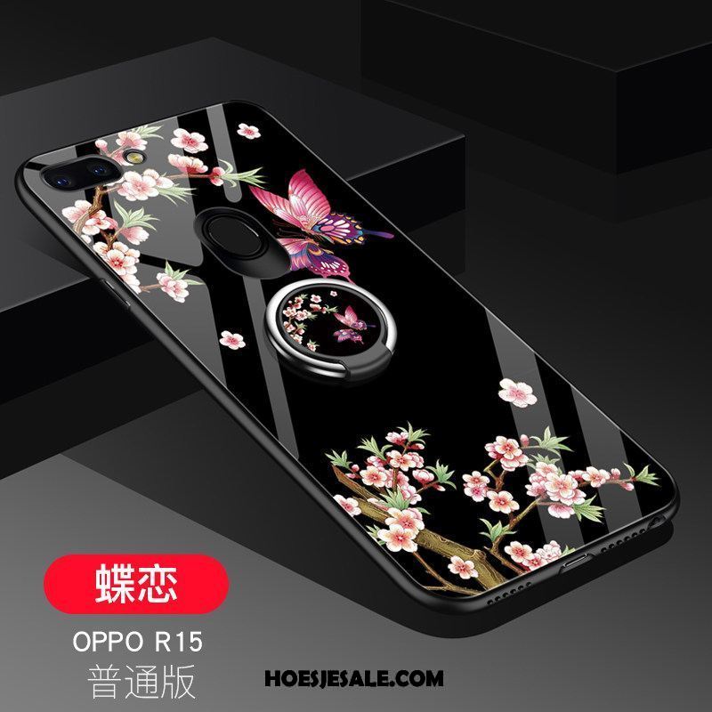 Oppo R15 Hoesje Siliconen Ster Hoes Zacht Trend Goedkoop
