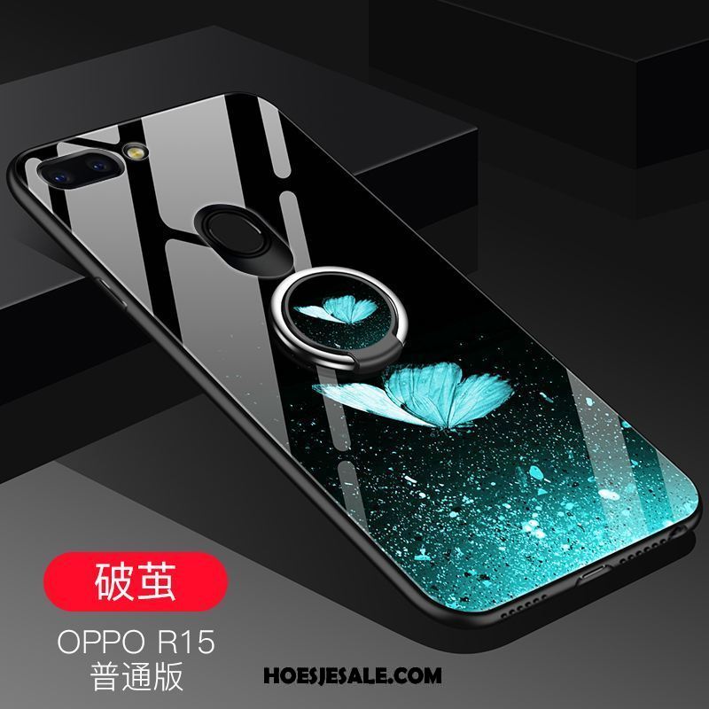 Oppo R15 Hoesje Siliconen Ster Hoes Zacht Trend Goedkoop