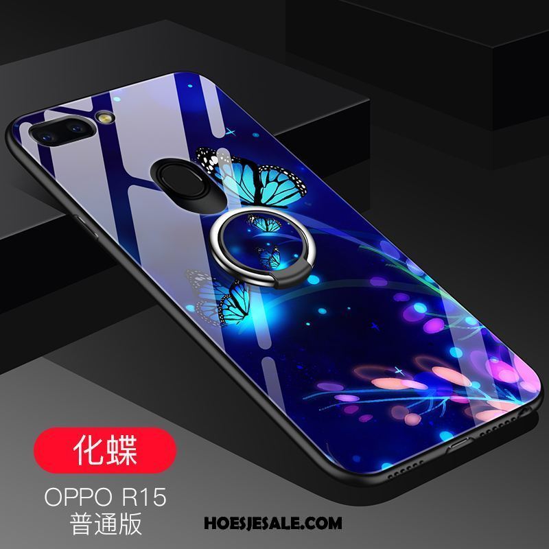 Oppo R15 Hoesje Siliconen Ster Hoes Zacht Trend Goedkoop