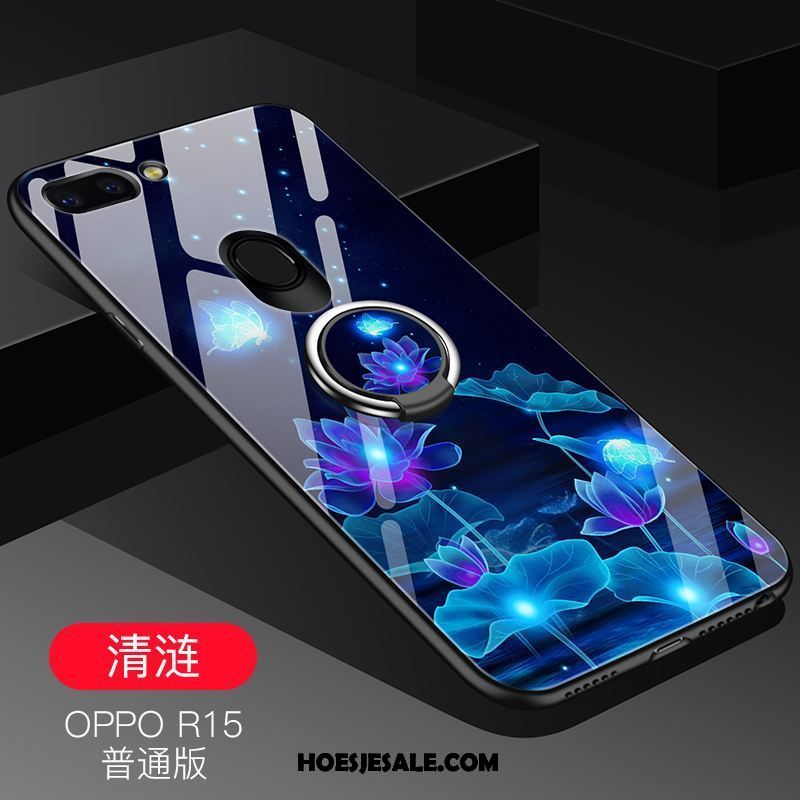 Oppo R15 Hoesje Siliconen Ster Hoes Zacht Trend Goedkoop