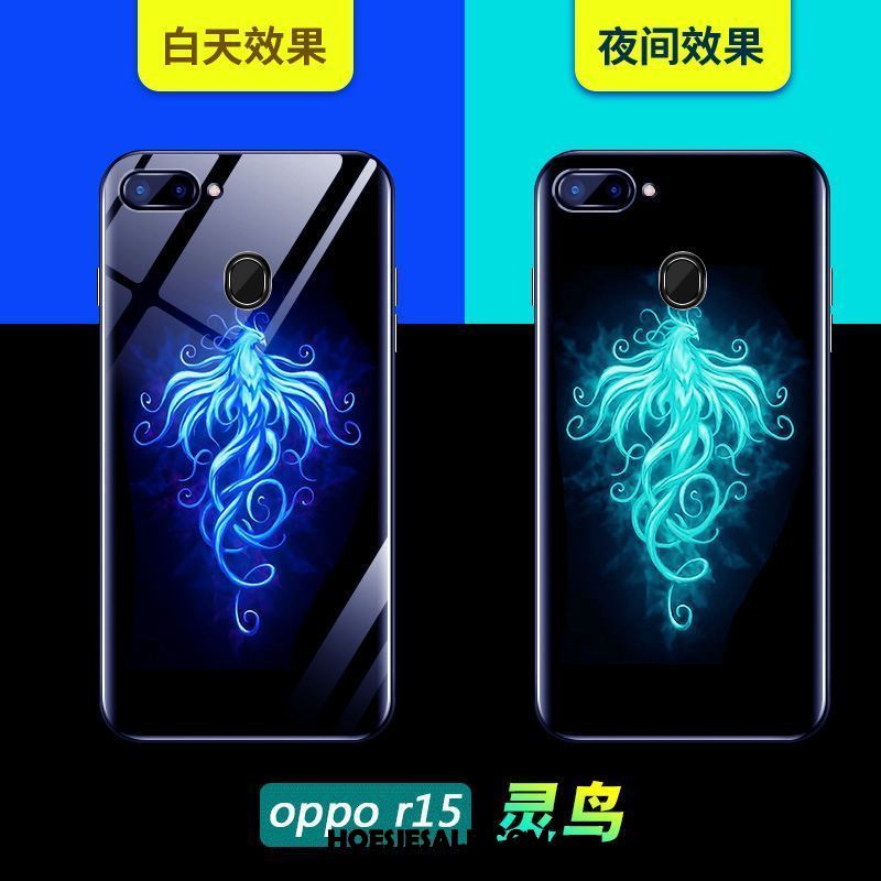 Oppo R15 Hoesje Zwart Trendy Merk All Inclusive Mooie Anti-fall Korting