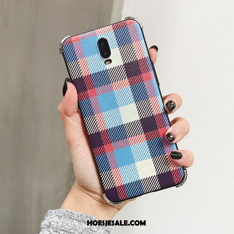 Oppo R15 Pro Hoesje Anti-fall Eenvoudige Scheppend Mobiele Telefoon Leer Online