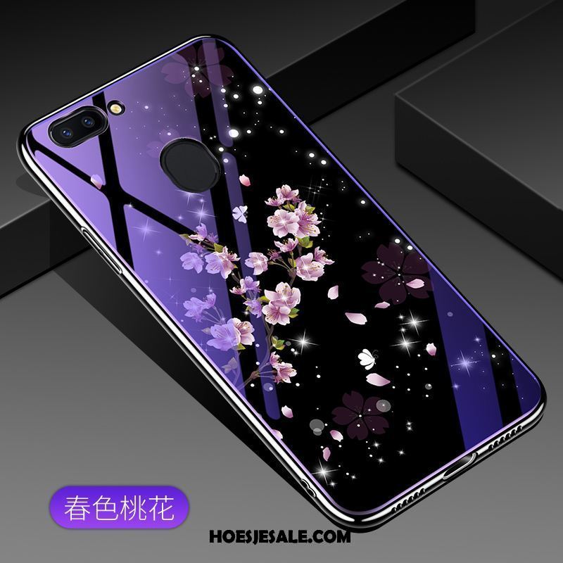 Oppo R15 Pro Hoesje Hoes Purper Spiegel Persoonlijk Scheppend Sale