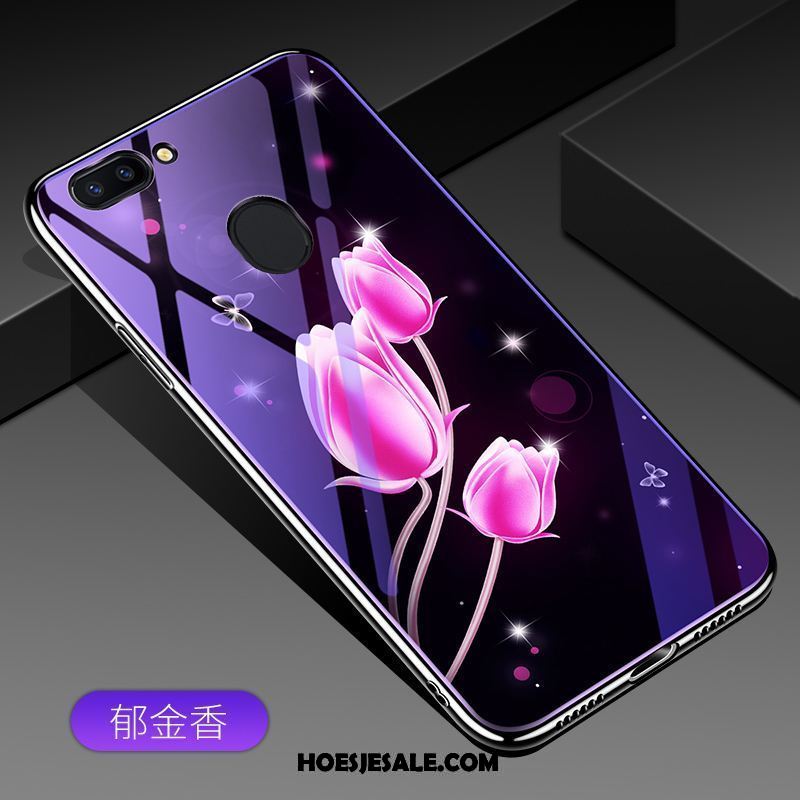 Oppo R15 Pro Hoesje Hoes Purper Spiegel Persoonlijk Scheppend Sale