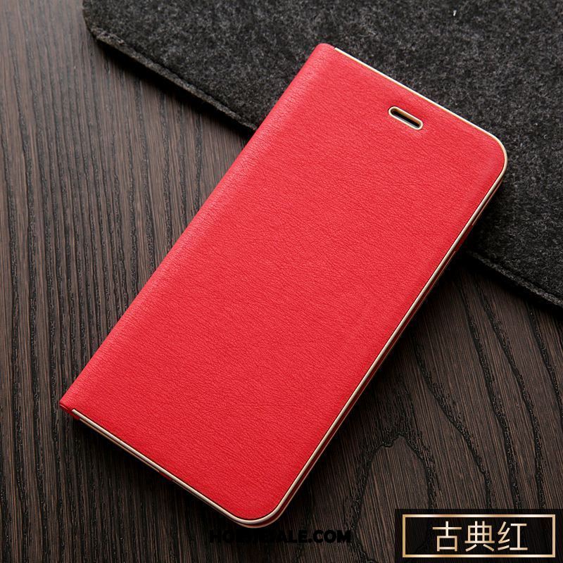 Oppo R15 Pro Hoesje Leren Etui Bescherming Hoes Folio Anti-fall Kopen