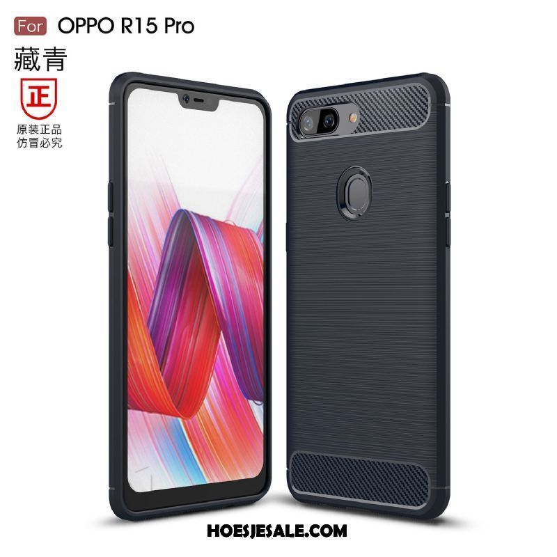 Oppo R15 Pro Hoesje Trend Anti-fall Hoes Siliconen All Inclusive Korting