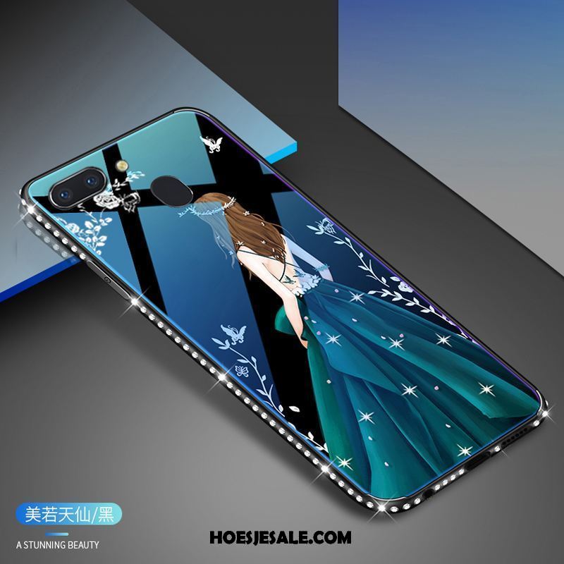 Oppo R15 Pro Hoesje Wit Hoes Gehard Glas Mobiele Telefoon Kopen