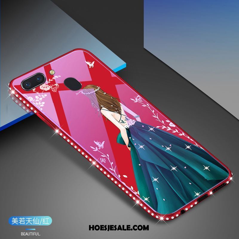 Oppo R15 Pro Hoesje Wit Hoes Gehard Glas Mobiele Telefoon Kopen