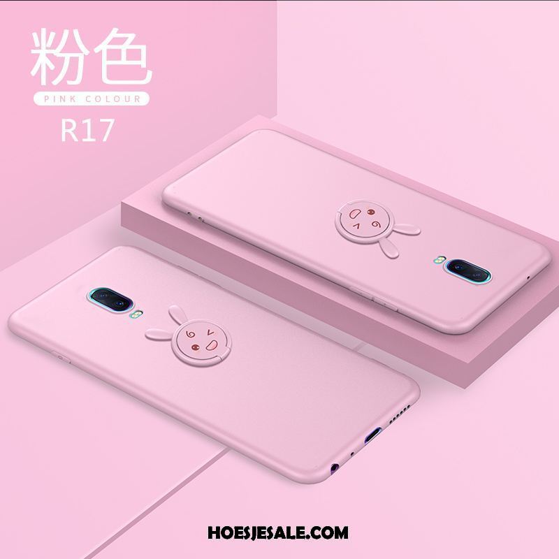 Oppo R17 Hoesje Anti-fall Net Red Bescherming Zacht Nieuw Korting