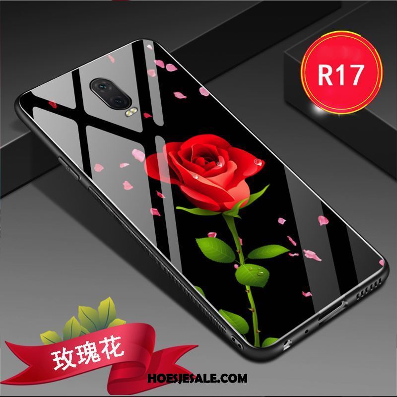 Oppo R17 Hoesje Anti-fall Net Red Purper Nieuw Trend Aanbiedingen