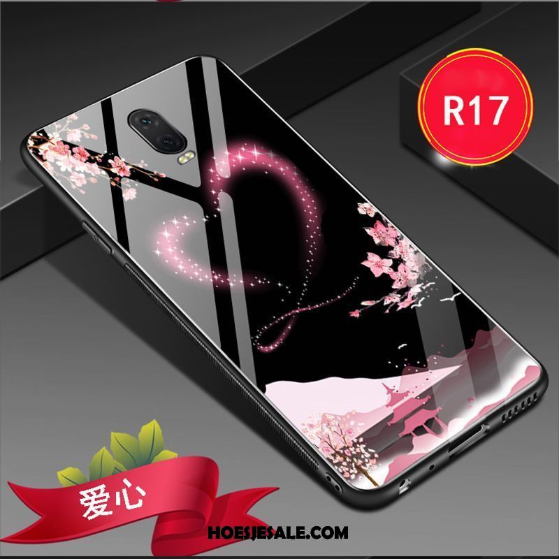 Oppo R17 Hoesje Anti-fall Net Red Purper Nieuw Trend Aanbiedingen