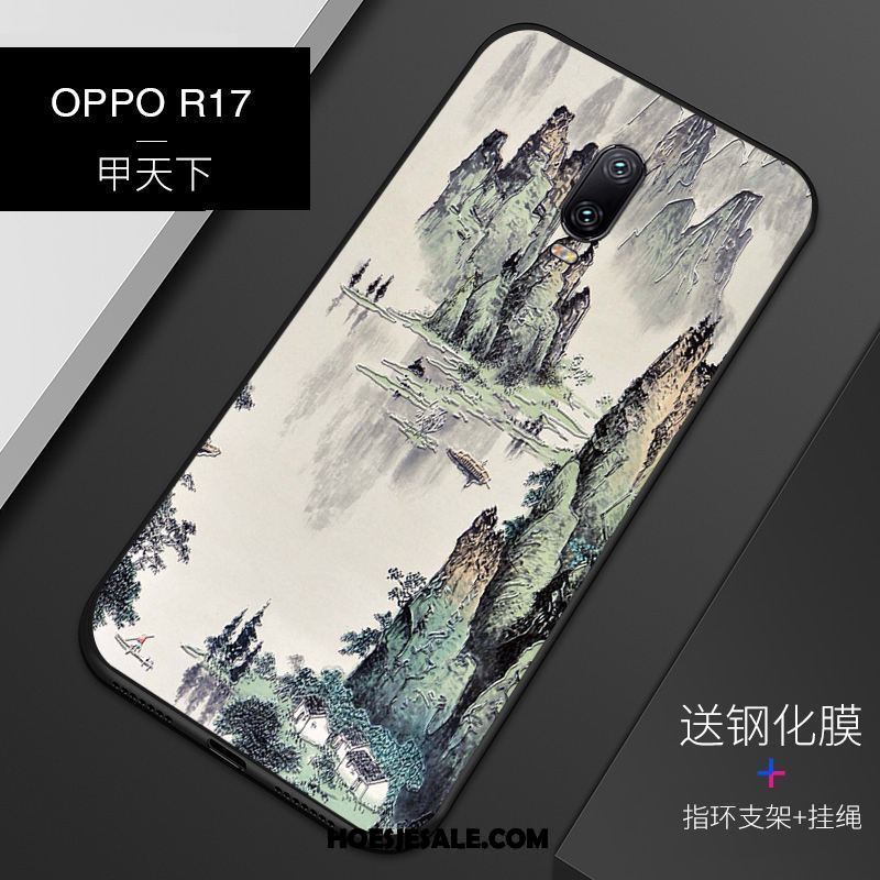 Oppo R17 Hoesje Anti-fall Pas Patroon Reliëf All Inclusive Sale