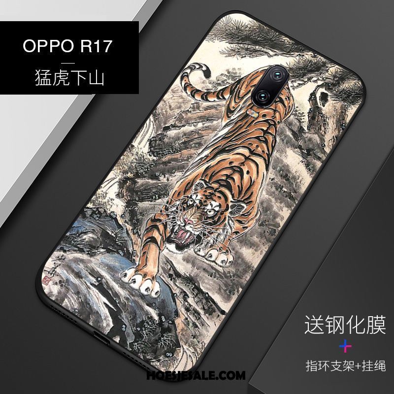 Oppo R17 Hoesje Anti-fall Pas Patroon Reliëf All Inclusive Sale