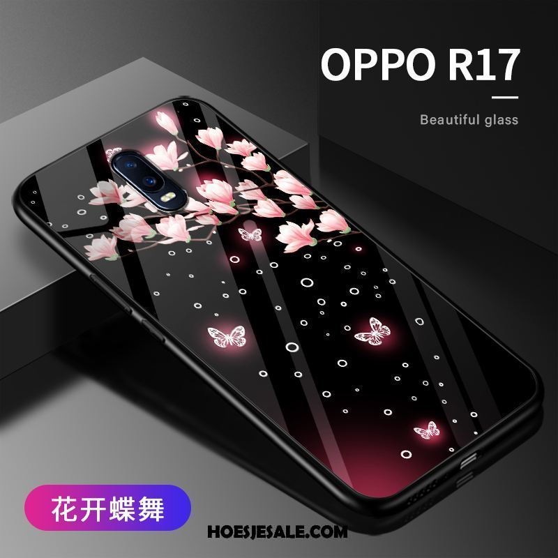 Oppo R17 Hoesje Glas Scheppend Siliconen Hoes All Inclusive Winkel