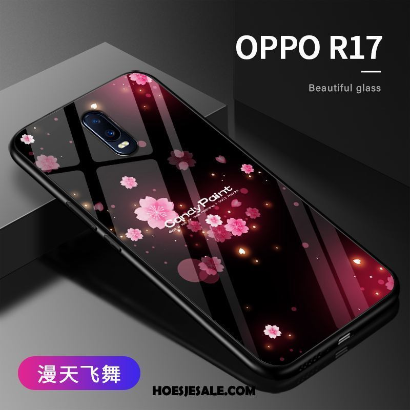 Oppo R17 Hoesje Glas Scheppend Siliconen Hoes All Inclusive Winkel