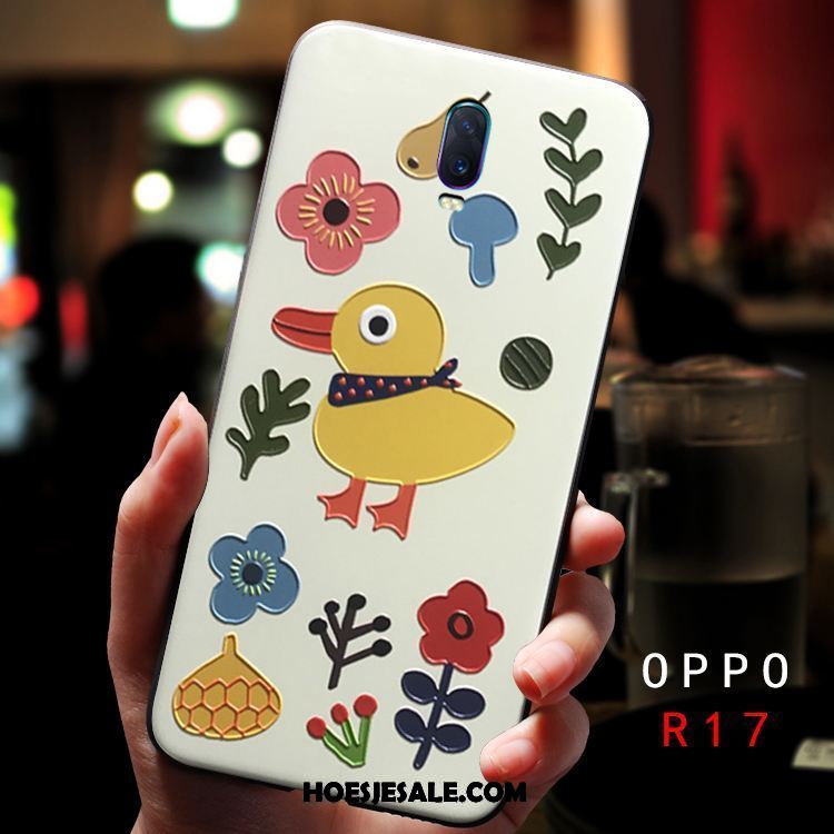 Oppo R17 Hoesje Hoes Mooie Driedimensionaal Schrobben Persoonlijk Sale