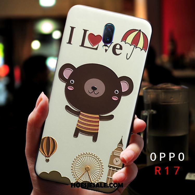 Oppo R17 Hoesje Hoes Mooie Driedimensionaal Schrobben Persoonlijk Sale