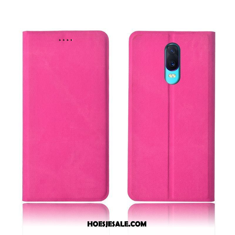 Oppo R17 Hoesje Leren Etui Bescherming All Inclusive Denim Siliconen Kopen