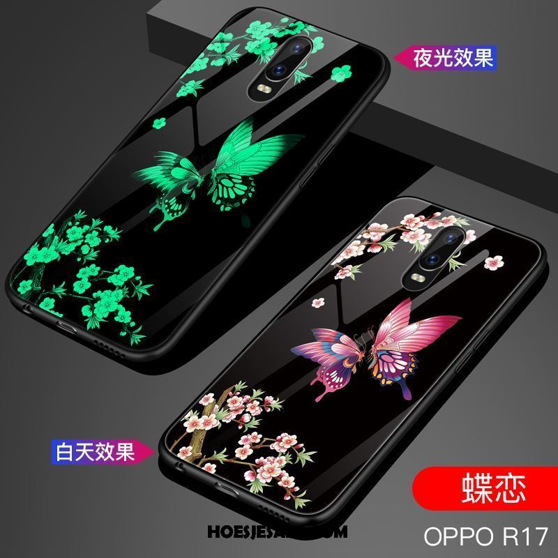 Oppo R17 Hoesje Mobiele Telefoon Net Red Trend Purper Hoes Sale