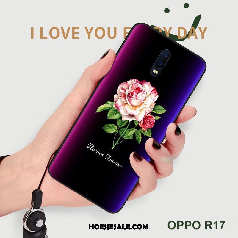 Oppo R17 Hoesje Mobiele Telefoon Rood Geel Nieuw Trend Sale