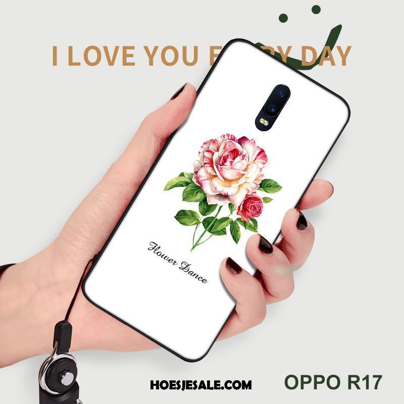 Oppo R17 Hoesje Mobiele Telefoon Rood Geel Nieuw Trend Sale