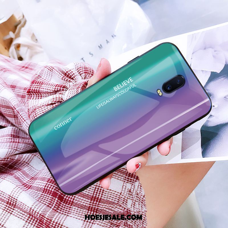 Oppo R17 Hoesje Persoonlijk Kleurverloop Trend Scheppend Glas Kopen