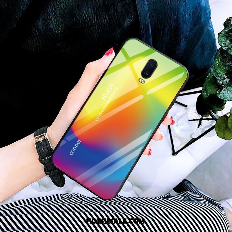 Oppo R17 Hoesje Persoonlijk Kleurverloop Trend Scheppend Glas Kopen