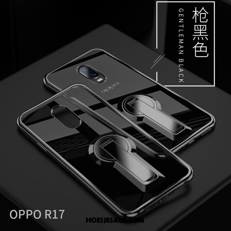 Oppo R17 Hoesje Scheppend Hanger Anti-fall Dun Doorzichtig Goedkoop