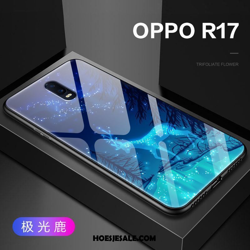 Oppo R17 Hoesje Siliconen Anti-fall Glas Bescherming Scheppend Aanbiedingen