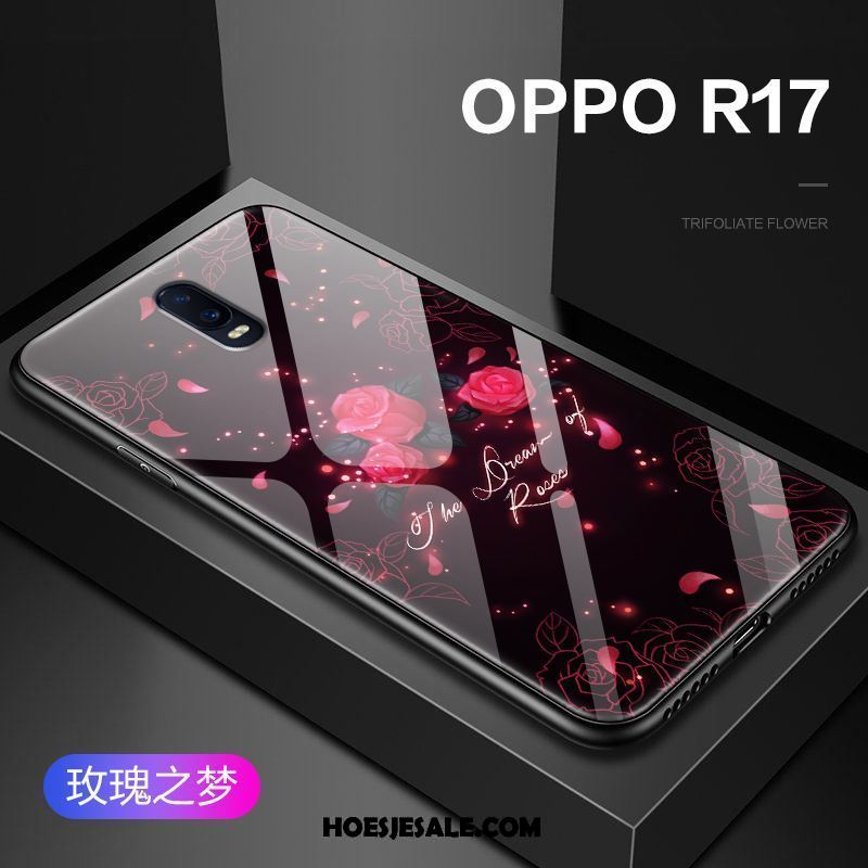 Oppo R17 Hoesje Siliconen Anti-fall Glas Bescherming Scheppend Aanbiedingen