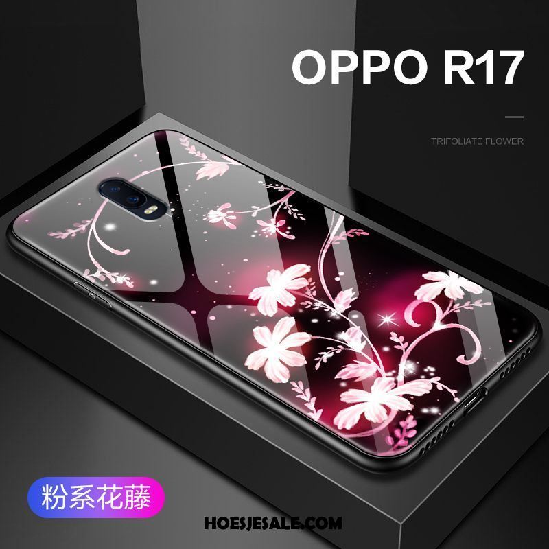 Oppo R17 Hoesje Siliconen Anti-fall Glas Bescherming Scheppend Aanbiedingen