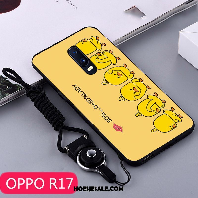 Oppo R17 Hoesje Siliconen Scheppend Hoes Mobiele Telefoon Anti-fall Kopen