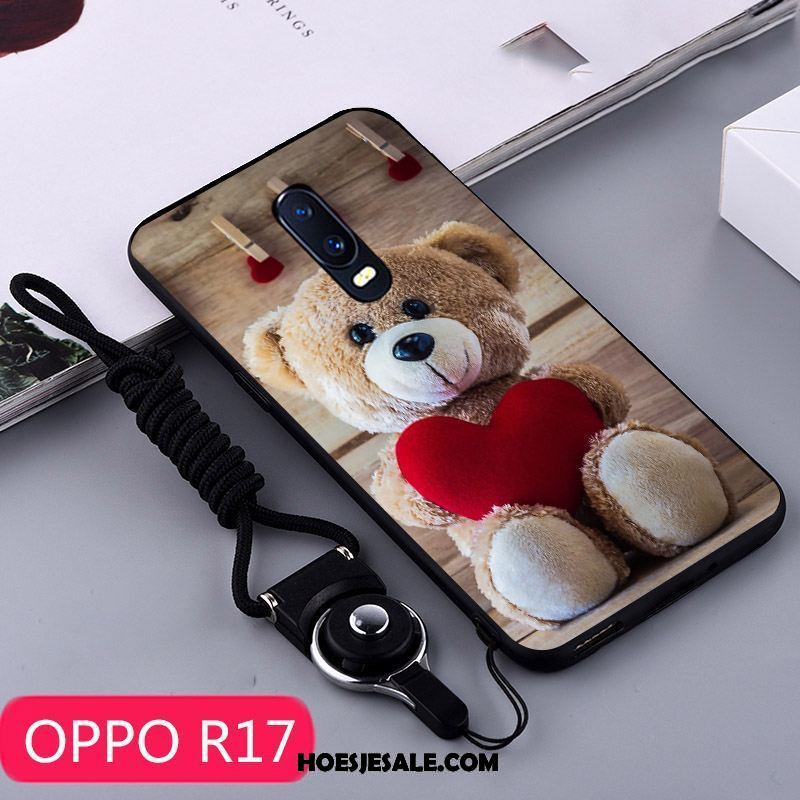 Oppo R17 Hoesje Siliconen Scheppend Hoes Mobiele Telefoon Anti-fall Kopen