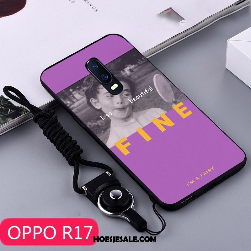 Oppo R17 Hoesje Siliconen Scheppend Hoes Mobiele Telefoon Anti-fall Kopen