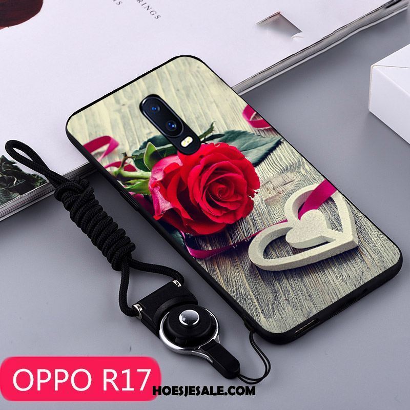 Oppo R17 Hoesje Siliconen Scheppend Hoes Mobiele Telefoon Anti-fall Kopen