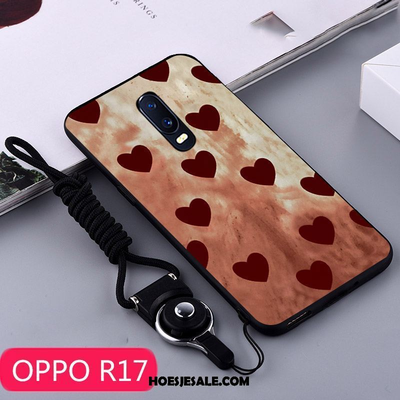 Oppo R17 Hoesje Siliconen Scheppend Hoes Mobiele Telefoon Anti-fall Kopen