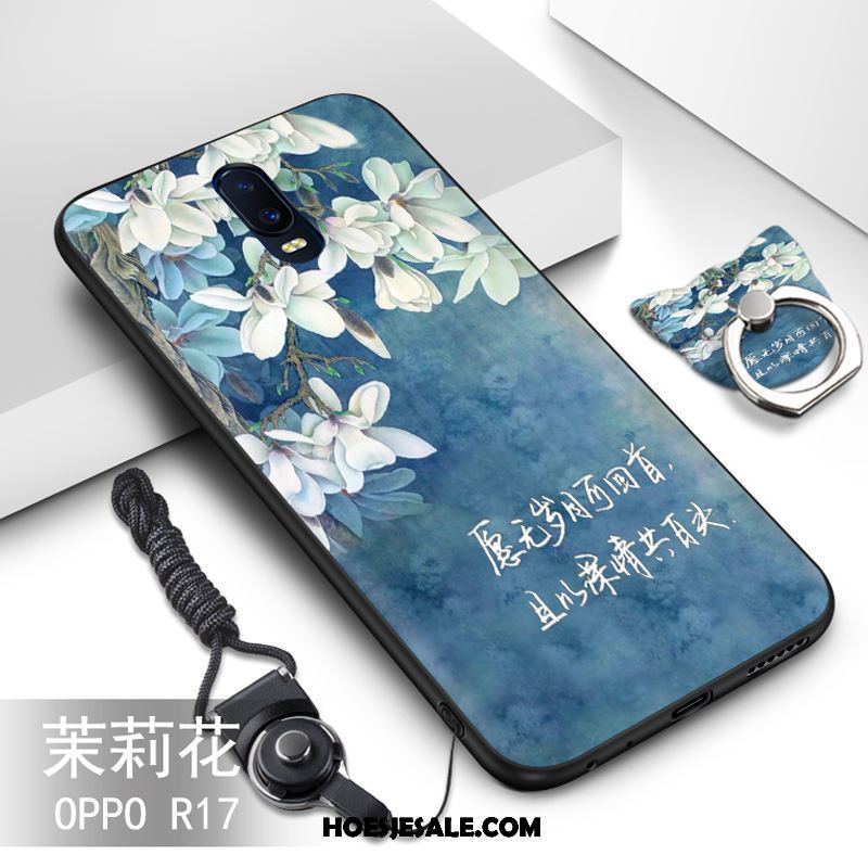 Oppo R17 Hoesje Trend Anti-fall Bescherming Hanger Schrobben Online