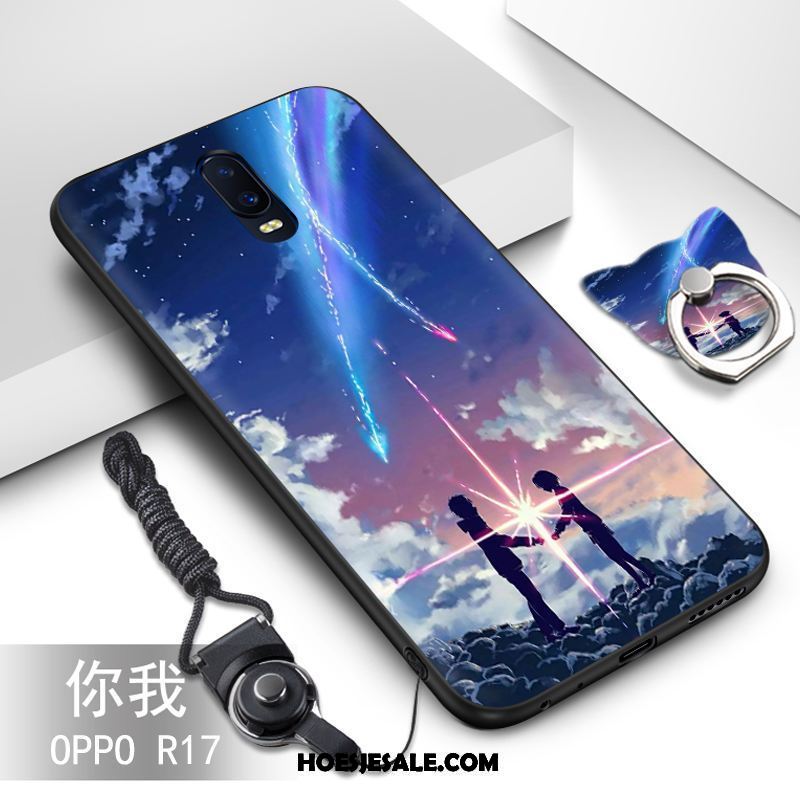 Oppo R17 Hoesje Trend Anti-fall Bescherming Hanger Schrobben Online